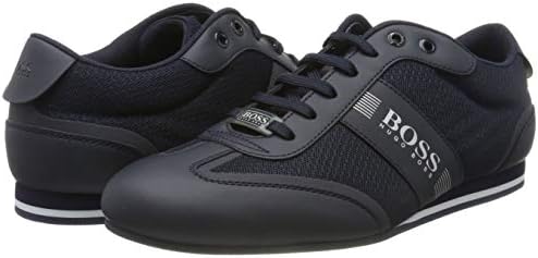 hugo boss trainers navy blue
