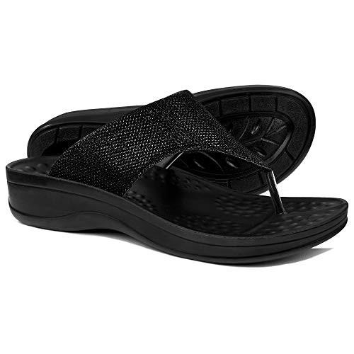 AEROTHOTIC Comfortable Orthopedic Arch Support Flip Flops and Sandals