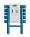 Camco 21036 Large Quick-Folding Adirondack Table, Plastic, Aqua
