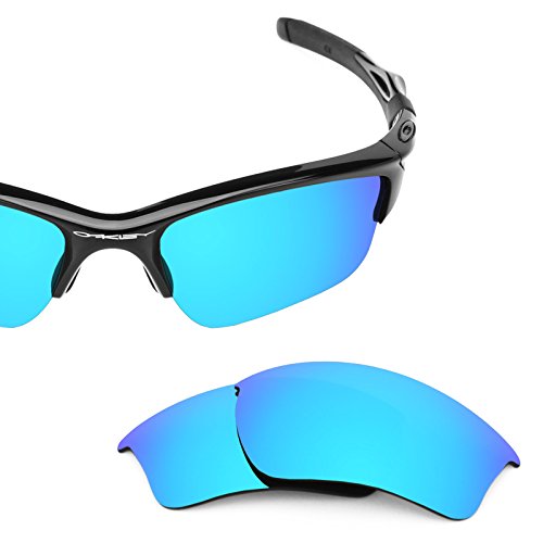 Revant Replacement Lenses for Oakley Half Jacket 2.0 XL Polarized Ice Blue MirrorShield