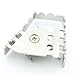 1pc Rear Enlarge Brake Lever Extension Compatible for BMW R1200GS F800GS F700GS F650GS Twin 2008-2015(Silver)