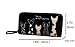 Nawoshow Women's Wallet Cute Cat Wallet Bifold Long Purse with Zipper