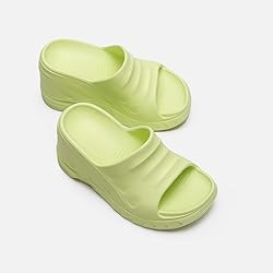Arqa Marshmallow Wedge Sandals for Women Open Toe