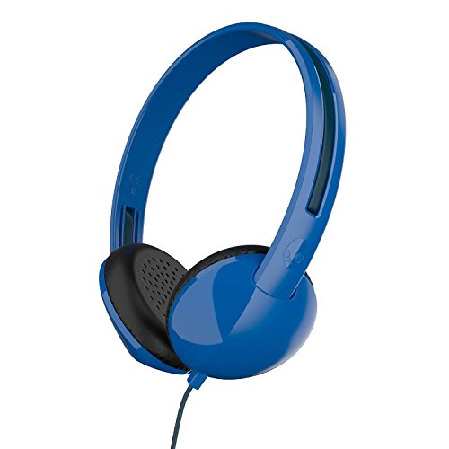 Skullcandy Stim On-Ear Headphones with Built-In Microphone and Remote, Supreme Sound Balanced Audio, Lightweight Design for Comfortable Fit, Blue