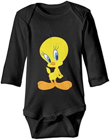 U are Friends Tweety Bird Newborn Gilr's Boy Kids Baby Romper Long Sleeve Infant Toddler Shirts
