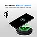 Gotd Qi Wireless Power Charger Charging Pad For Samsung Galaxy S8/S8 Plus (Black)