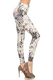 Leggings Depot Ultra Soft Women's Popular Best Printed Fashion Leggings Collection1 (Madam Panache)