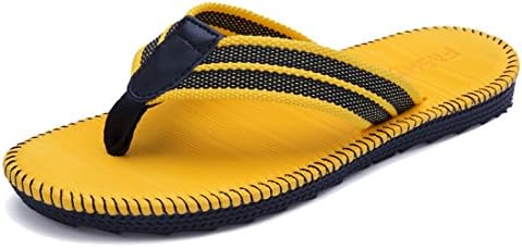 Seaoeey Flip-Flops Summer Men's Beach Slippers Student Flip Flops Sandals