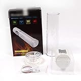 ACPDB USB Rechargeable LED Automatic P-Enis Extender Male Enhancement Electric P-Enis En Large Ment Sex Toys Men,White
