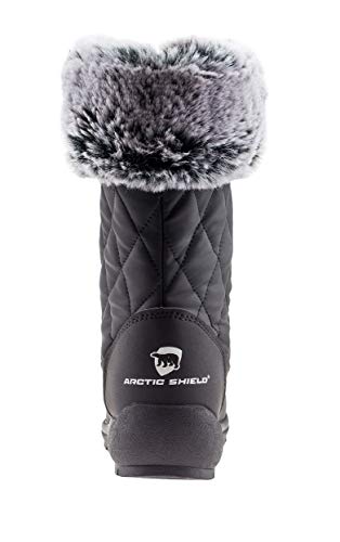 ArcticShield-Womens-Anna-Warm-Waterproof-Insulated-Comfortable-Memory-Foam-Fur-Winter-Snow-Boots