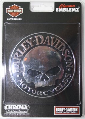 Harley-Davidson Willie G Injection Molded Decal