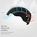 OutdoorMaster KELVIN Ski Helmet - with ASTM Certified Safety, 9 Options - for Men, Women & Youth