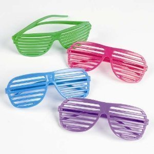 Oriental Trading Shutter Shading Glasses