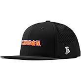 Branded Bills Officially Licensed x Clemson Tigers Flat Performance Collection Clemson Block PVC