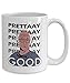 Larry David Mug Prettaay Good Funny Curb Your Enthusiasm Show Quotes Office Work Coffee Mugs Best Birthday Christmas Gifts for men women mom dad