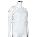 Women Blouse,Haoricu Sexy Women Off Shoulder Casual Tops Blouse Lace Crochet Chiffon Shirt