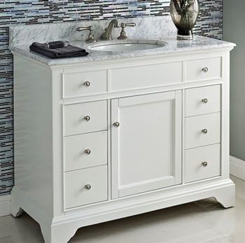 Fairmont Designs 1502-V42 Framingham 42" Vanity - Polar White
