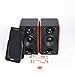 Edifier P17 Passive Bookshelf Speakers - 2-Way Speakers with Built-in Wall-Mount Bracket - Perfect for 5.1, 7.1 or 11.1 Side/Rear Surround Setup - Pair