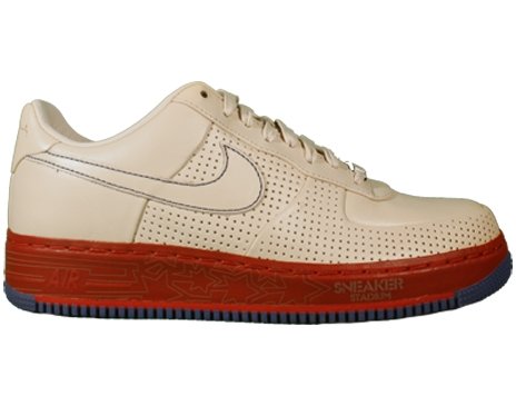 Nike Air Force 1 SPRM MCO I/O '07 Mens Basketball Shoes (PRL wht/PRL wt-VRSTY Rd-VRSTY) 8 