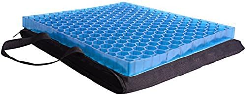 NEWTECHPLUS Egg Gel Sitter Foam Seat Cushion Non-Slip Perfect for Office Chair, Car, Wheelchair Cover Sitter Soft Pad Pain Relief Back &amp; Sciatica &amp; Coccyx LARGE