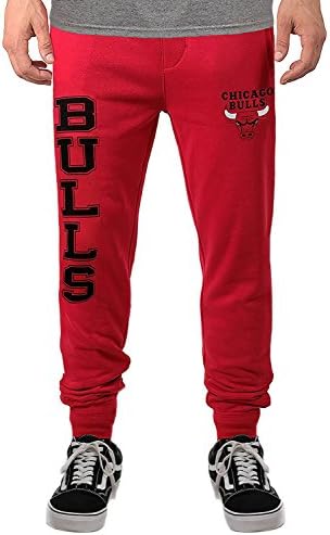UNK NBA Men's Jogger Pants Active Basic Soft Terry Sweatpants, Team Logo Color