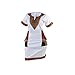 shekiss Womens Bohemian Bodycon Dashiki African Vintage Print Sexy V-Neck Club Midi Dress White/Red 3X