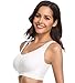 BAOMOSI 4-Pack Women Sports Bras Freedom Seamless Comfortable Yoga Everyday Bra Plus Size with Removable Pads