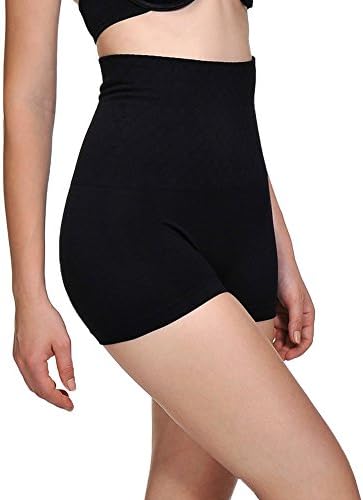 LastFor1 Women's Shapewear Boyshort Hi-Waist Seamless Warm Breathable Tummy Control Shaper Panties