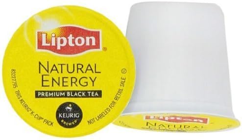Lipton Natural Energy Premium Black Tea 54 Ct K-Cups