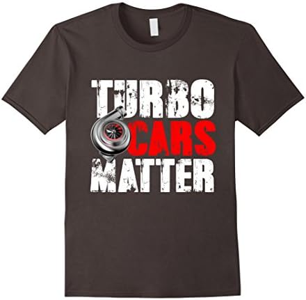 Men's Jdm Turbo Cars Matter Turbocharger Boosted  T Shirt Tee  Large Asphalt