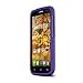 Alcatel One Touch Fierce 2 Case, [Purple] Slim Grip Rubberized Hard Plastic Case for Alcatel One Touch Fierce 2 (2014)