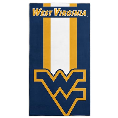 Northwest NCAA West Virginia Mountaineers Unisex-Adult Beach Towel, 30 x 60, Zone Read