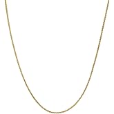 GLD Palm Chain for Men and Women - 18K - 2MM and 4MM