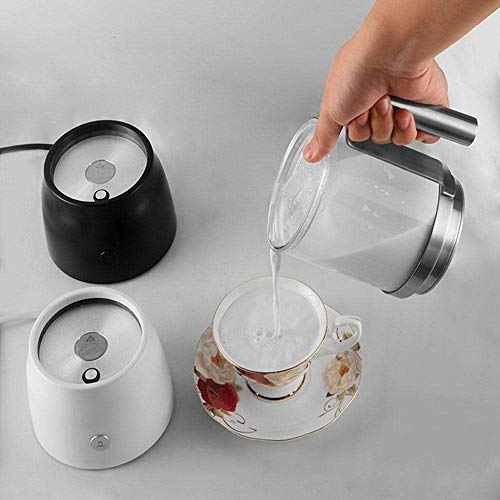 Milchaufschäumer, Doppelwandelektro Milch Dampfer mit heißer oder kalter Milch Aufschäumen Funktionen, Reglern, Leiser… – Bild 8