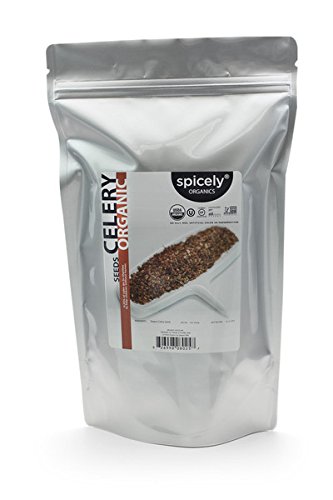Spicely organic celery seeds whole - 1 lb bulk / wholes…