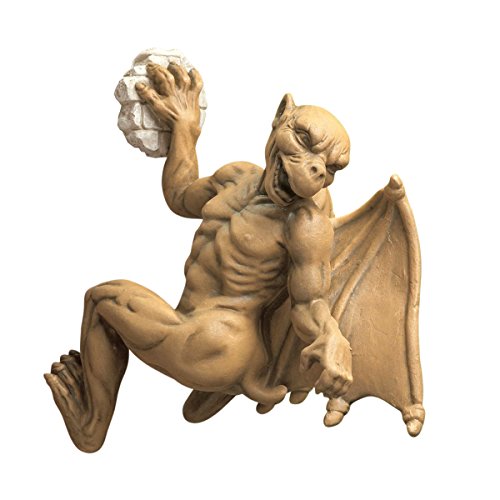 Design Toscano Gaston, the Gothic Gargoyle Computer Climber Statue