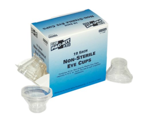 UPC 738743711005, Pac-Kit by First Aid Only 7-1100 Non Sterile Eye Cup (Box of 10)