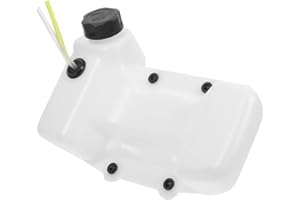 Kisangel Brush Cutter Tank Replacement 40-5Bl Fuel Holder for Lawn Mower Trimmer 9.64X5.70X2.75In Oil Tank Garden and Agricul