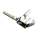 Garlic Press, Mincer, Peeler made of Stainless Steel for Effortless Use and Easy Cleaning - Durable, Large Capacity for Garlic and Ginger.