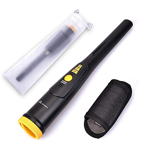 RM RICOMAX Metal Detector Pinpointer - [3 LED Range Indicators & Buzzer Vibration Sound] [IP66 Partially Waterproof & 10.8 Inch Lightweight] Handheld Metal Detector Pinpointer with Belt Holster - Thumbnail 7