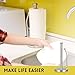 Awekris Paper Towel Holder Countertop Kitchen Towels Napkin Holder Stainless Steel