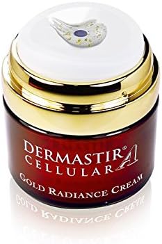 Dermastir Cellular Gold Radiance Cream with gold particles give a silky, radiant finish, skin is visibly moisturized and glowing - 50ml - Image 3