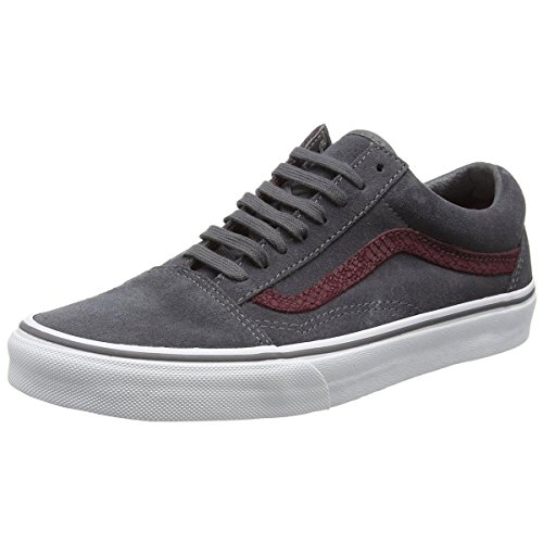 Vans Unisex Old Skool Gray/Port Royal Shoe 5M Men's/6.5M Women's