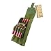 Depring MOLLE Tactical 25 Rounds Shotshell Pouch Holder Compact Foldable Shotgun Reload Ammo Mag Bag Quick Access Shotgun Shell Carrier Army Green