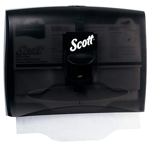 Kimberly Clark Windows Toilet Seat Cover Dispenser (09506), Black