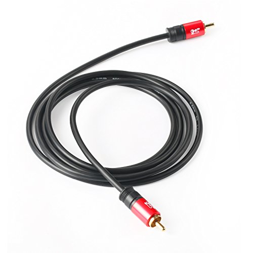 Subwoofer Cable,SHD RCA Cable RCA to RCA Audio Cable Premium Sound