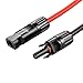 RICH SOLAR 20 Feet 10 Gauge Solar Extension Cable One Pair Connect Solar Panel to Charge Controller
