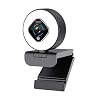 Streaming Webcam 1080P with Ring Light – HD Web Camera with Digital Zoom Autofocus for Computer PC Laptop Mac – Angetube…