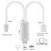 DIWUER Lightning to HDMI Cable Adapter Lightning Digital AV Adapter 1080P HDMI Converter for iPhone iPad Samsung(Silver)