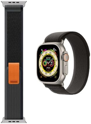 WIWU Trail Loop Watch Band for iWatch 42-49MM Black Grey price